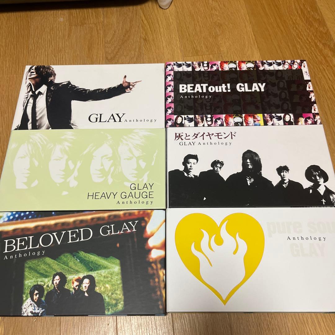 GLAY anthology アンソロジー6枚セット