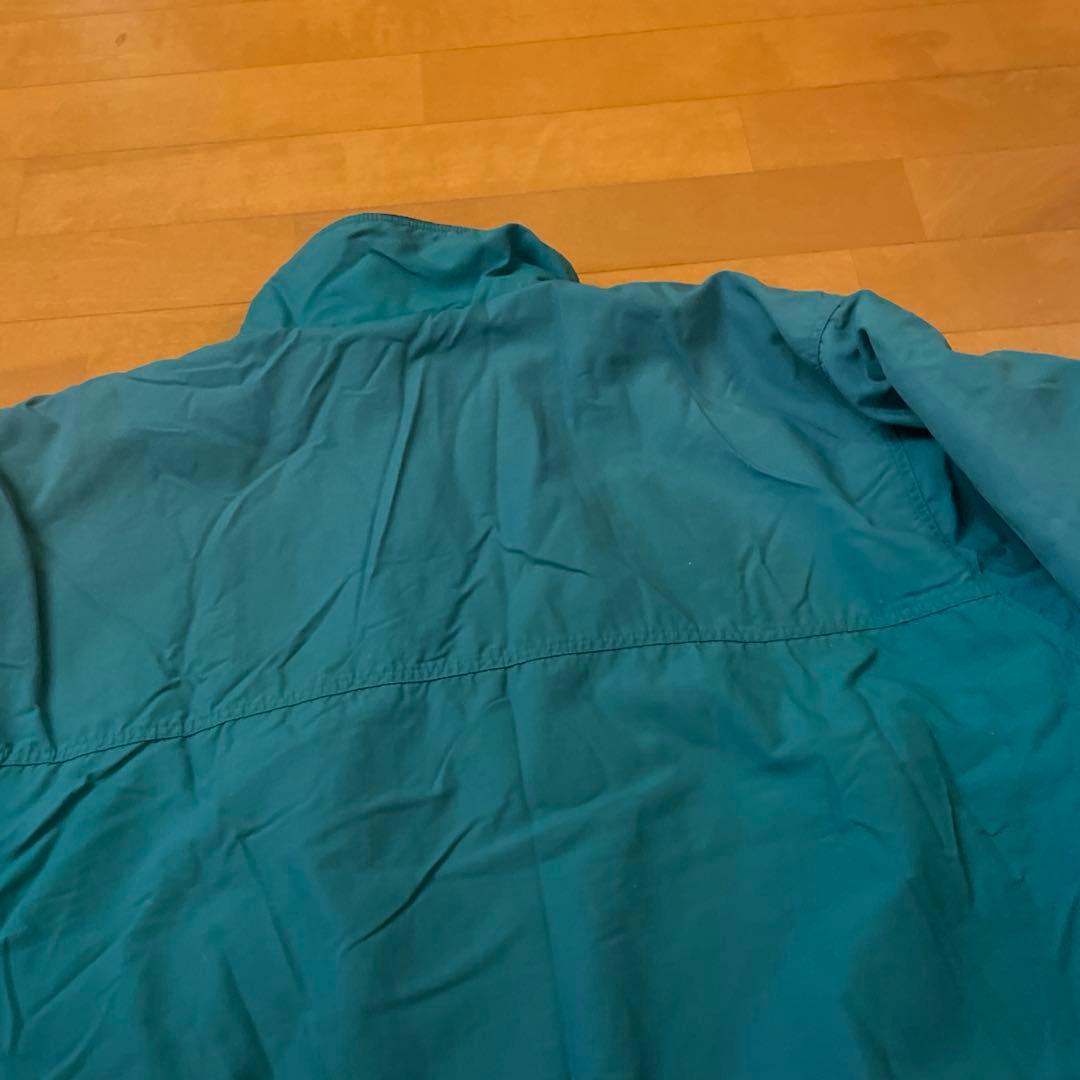 ヤ*ギ様 patagonia ナイロンブルゾン グリーン M 80s