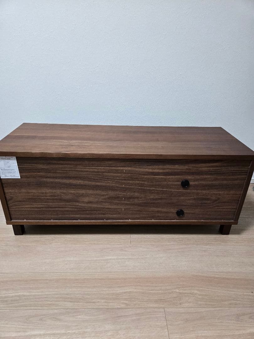 無印良品　テレビ台(AVラック)・幅110cm・ウォールナット材