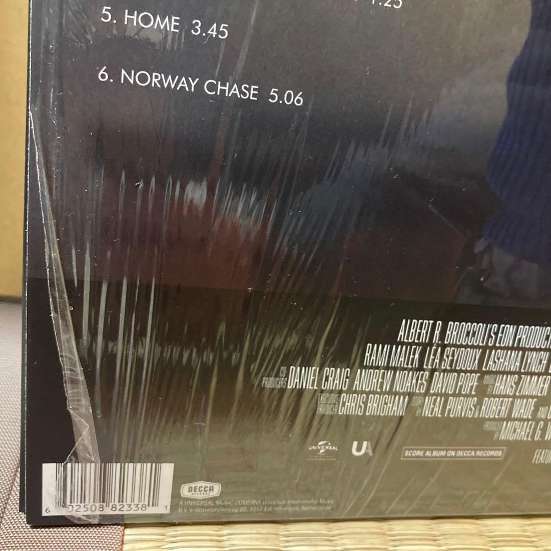 レア！NO TIME TO DIE オリジナルサウンドトラック レコード 2LP