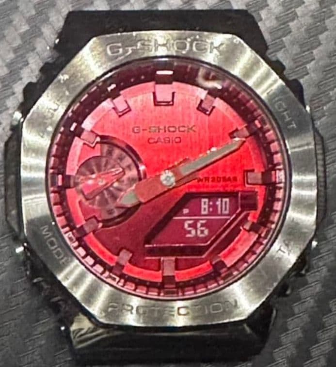 CASIO　G-SHOCK　メタルカシオーク　GM-2100B-4AJ