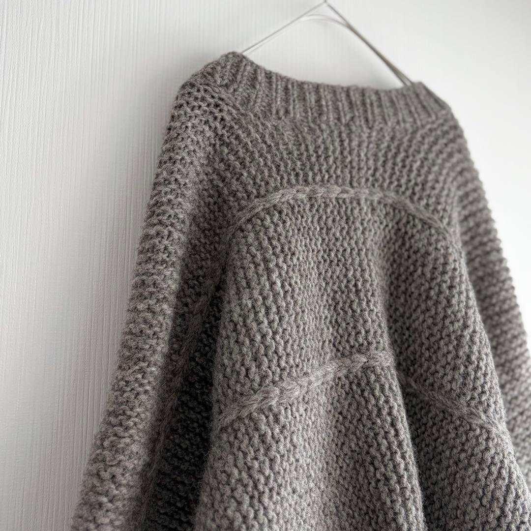 SLOBE IENA KHWOPA HANDKNIT ネパールウールボレロ