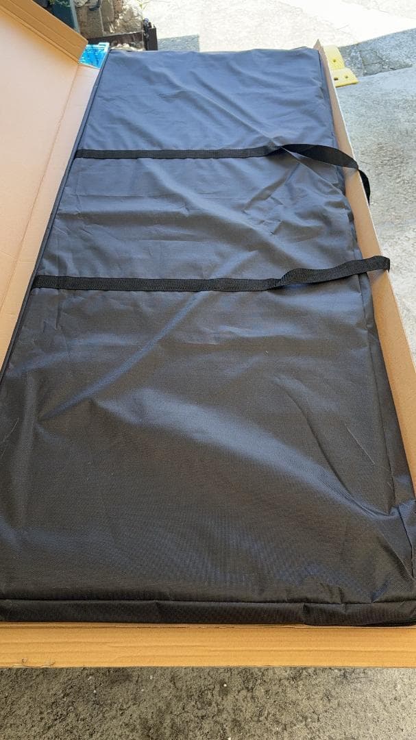 【中古】折り畳み 割れない鏡 ダンスミラー 60cmx2枚 銀 5番