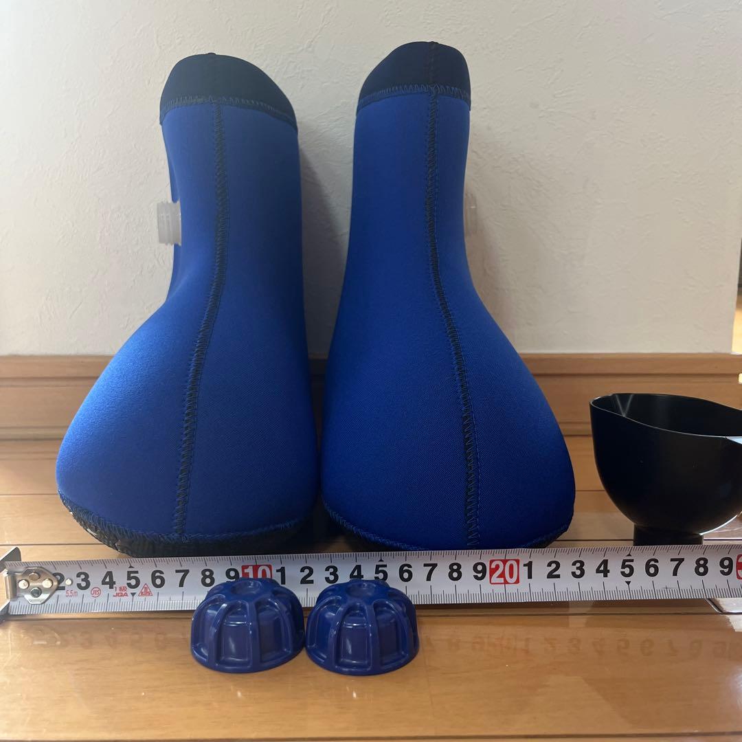 美品　クロッツ やわらか湯たんぽ 足用（ロング）タイプ　Mサイズ