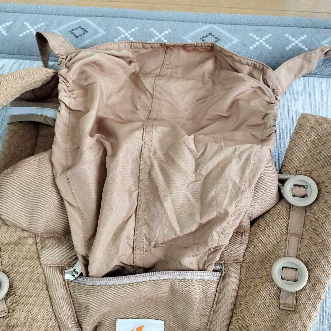 エルゴベビー　オムニブリーズ 抱っこ紐　キャメルブラウン　よだれカバーおまけ付き