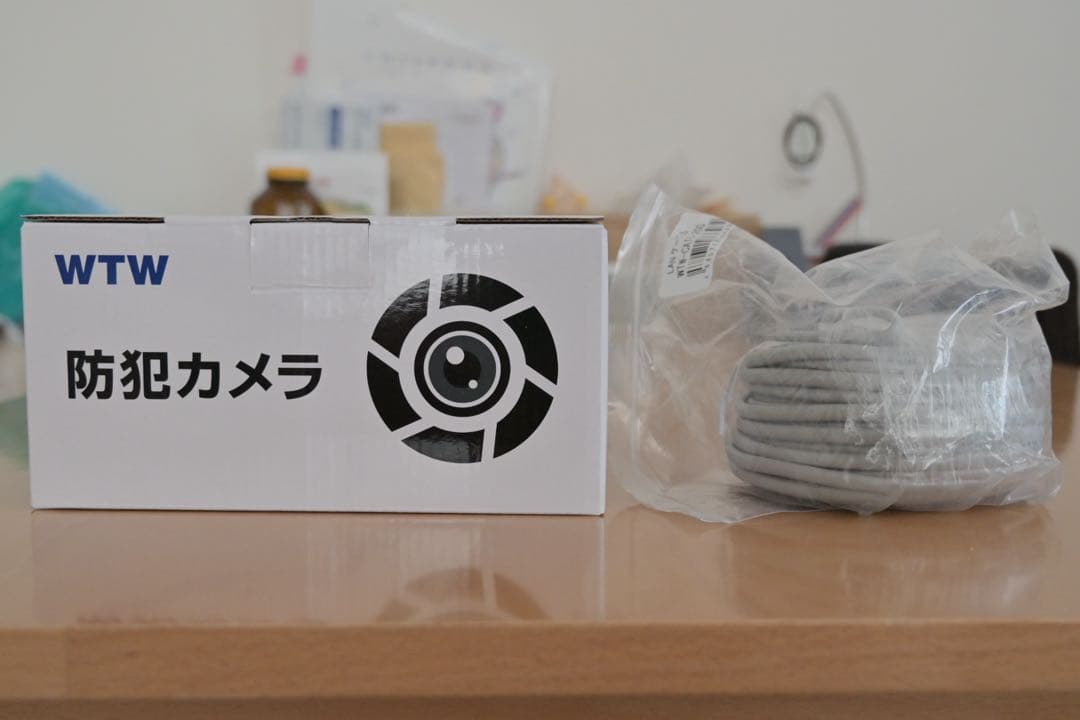 WTW 防犯カメラ 5MP PoE LANケーブル付