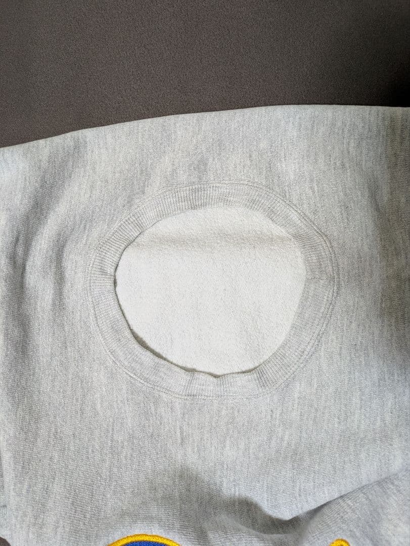 超美品90s Champion リバースウィーブ 刺繍タグ USA製 XL目無し