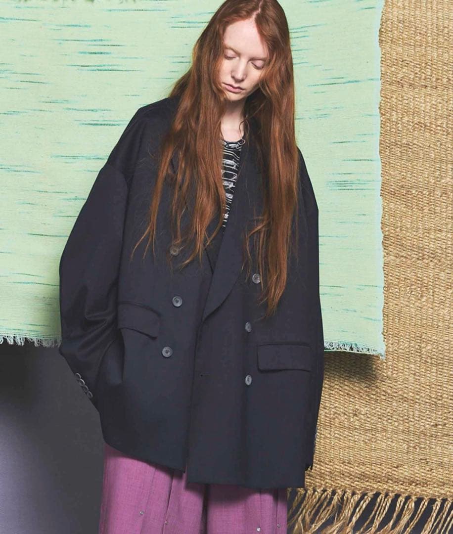 ウールミックスプライムテーラードジャケットMAISON SPECIALサイズ01