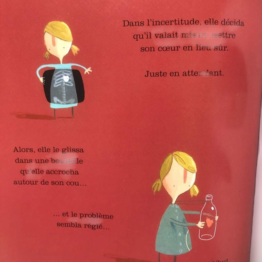 【洋書絵本】Le Coeur & la Bouteille