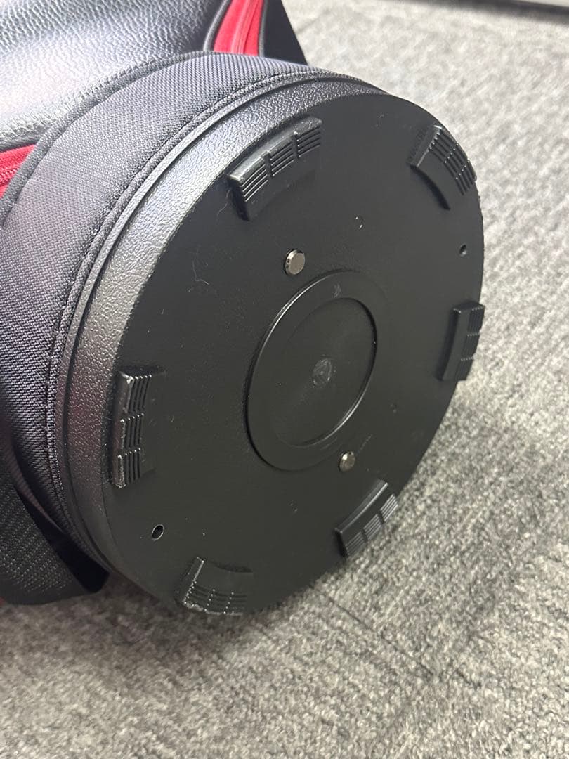 新品未使用！PUMA ゴルフバッグ 9インチ ブラック/レッド