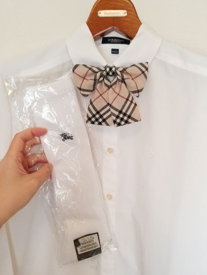 バーバリーフォーマルセット未使用近 美品バーバリーロンドン ベージュ160150