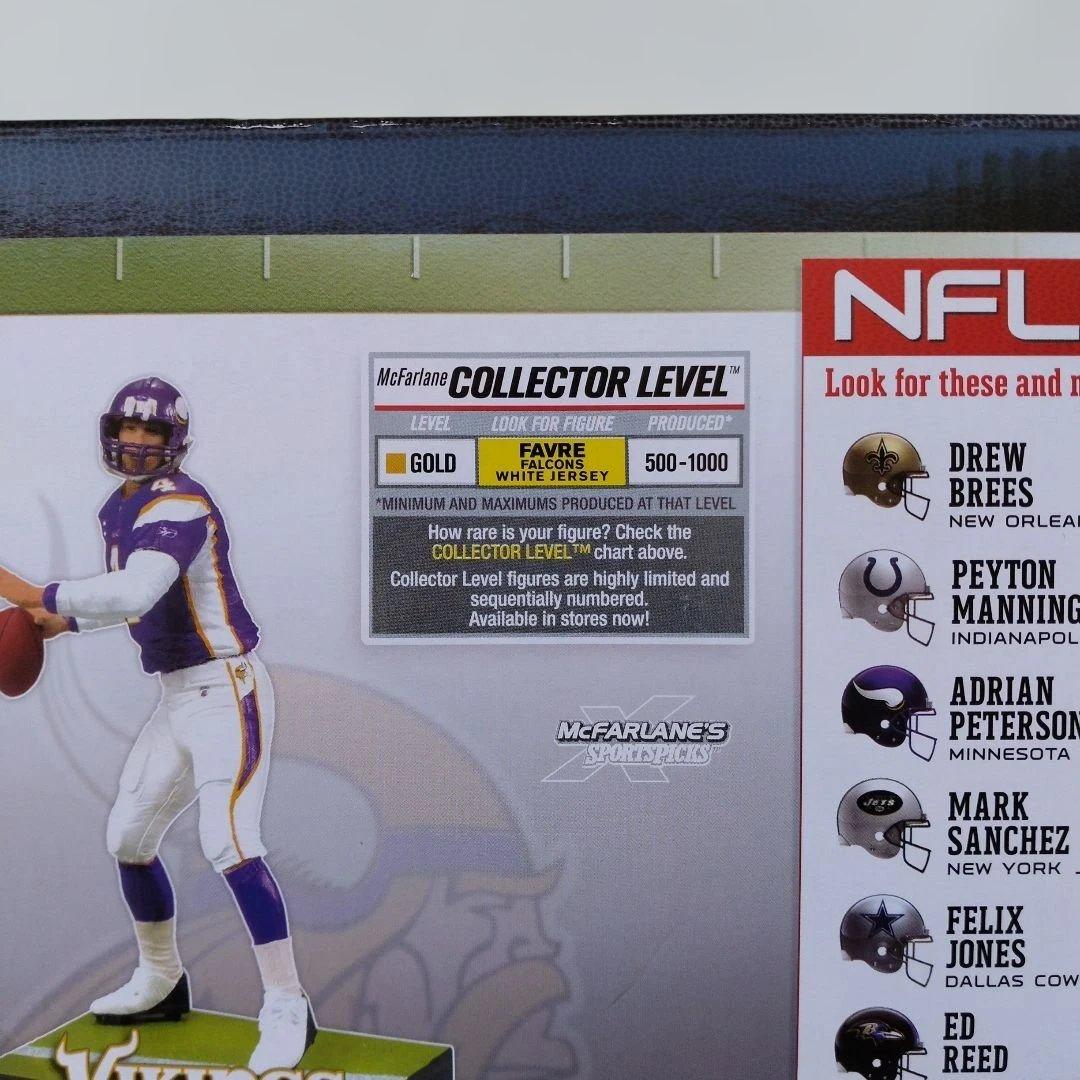 (バリアント)マクファーレンNFL ブレット・ファーブ フィギュア 4Pack