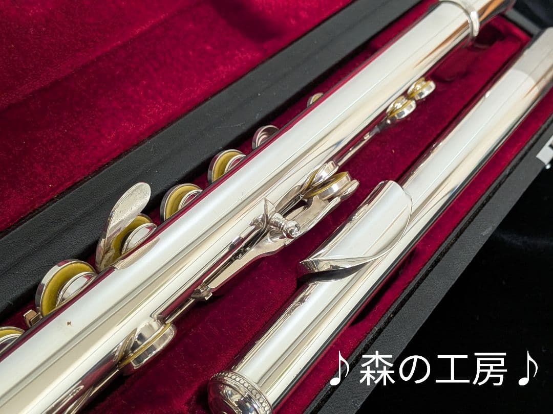 中古フルート専門店‼️部活応援‼️リップ銀製 ヤマハフルートYFL351 Eメカ