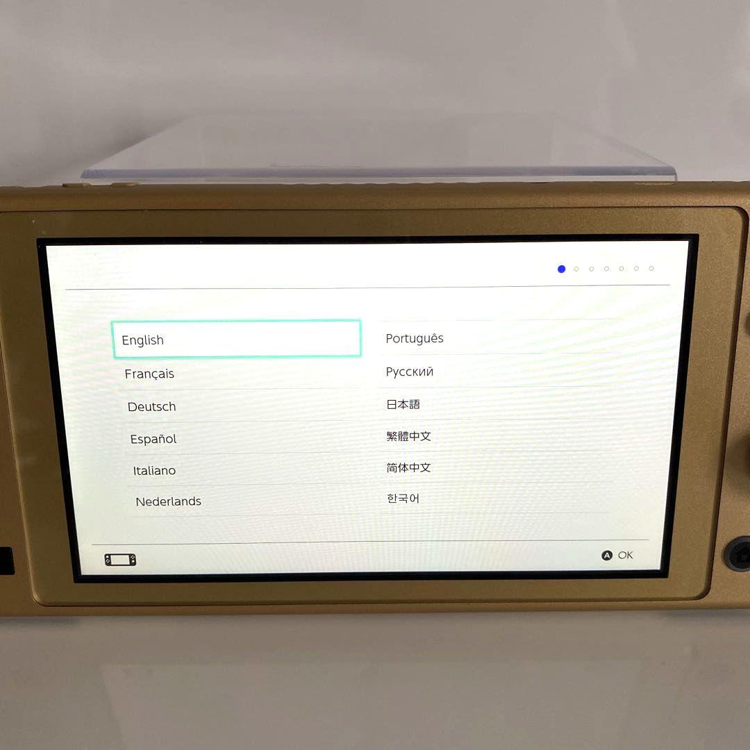 極美品　Switch Switch Lite本体 ハイラルエディション