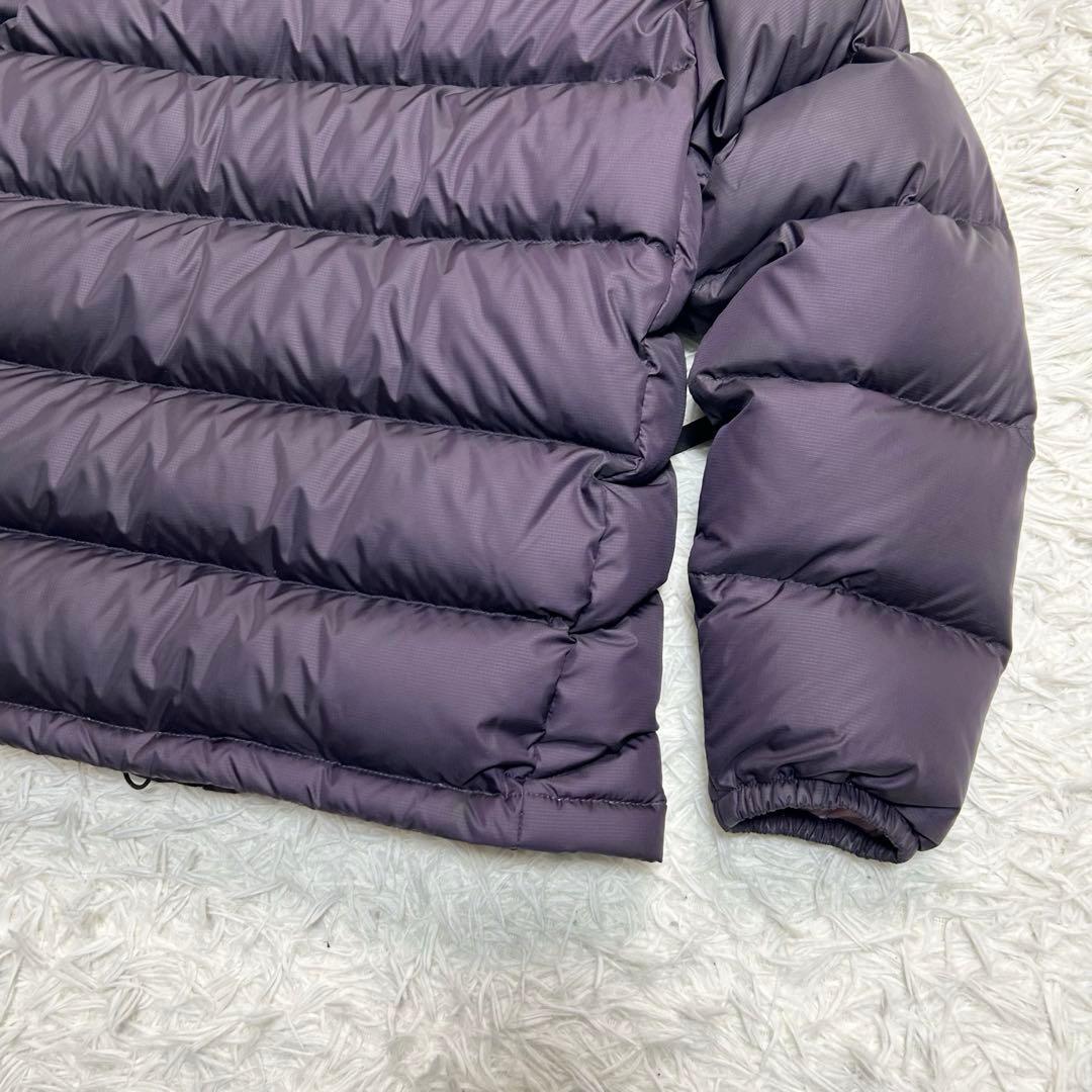 旧タグ Patagonia パタゴニア ダウンジャケット ヌプシ 肉厚 黒系 紫