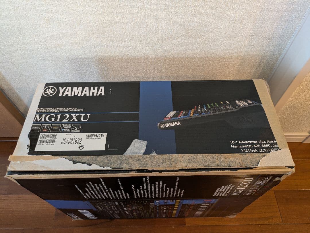 YAMAHA MG12XU アナログミキサー コンデンサーマイク付き