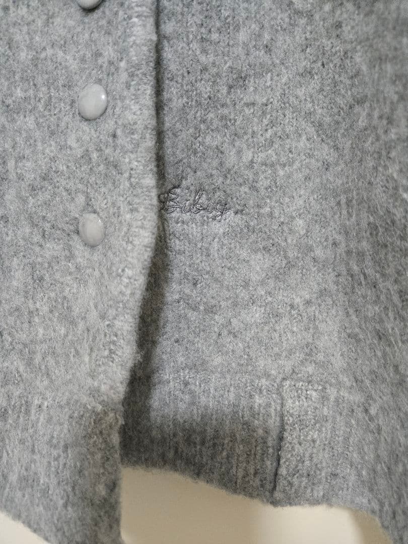 トップス BIBIY. MOHAIR CARDIGAN