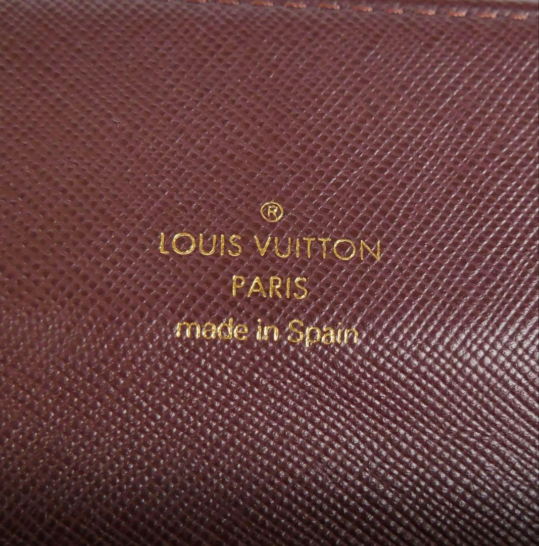 未使用に近い　LOUIS VUITTON モノグラム ミニ 長財布 ピンク