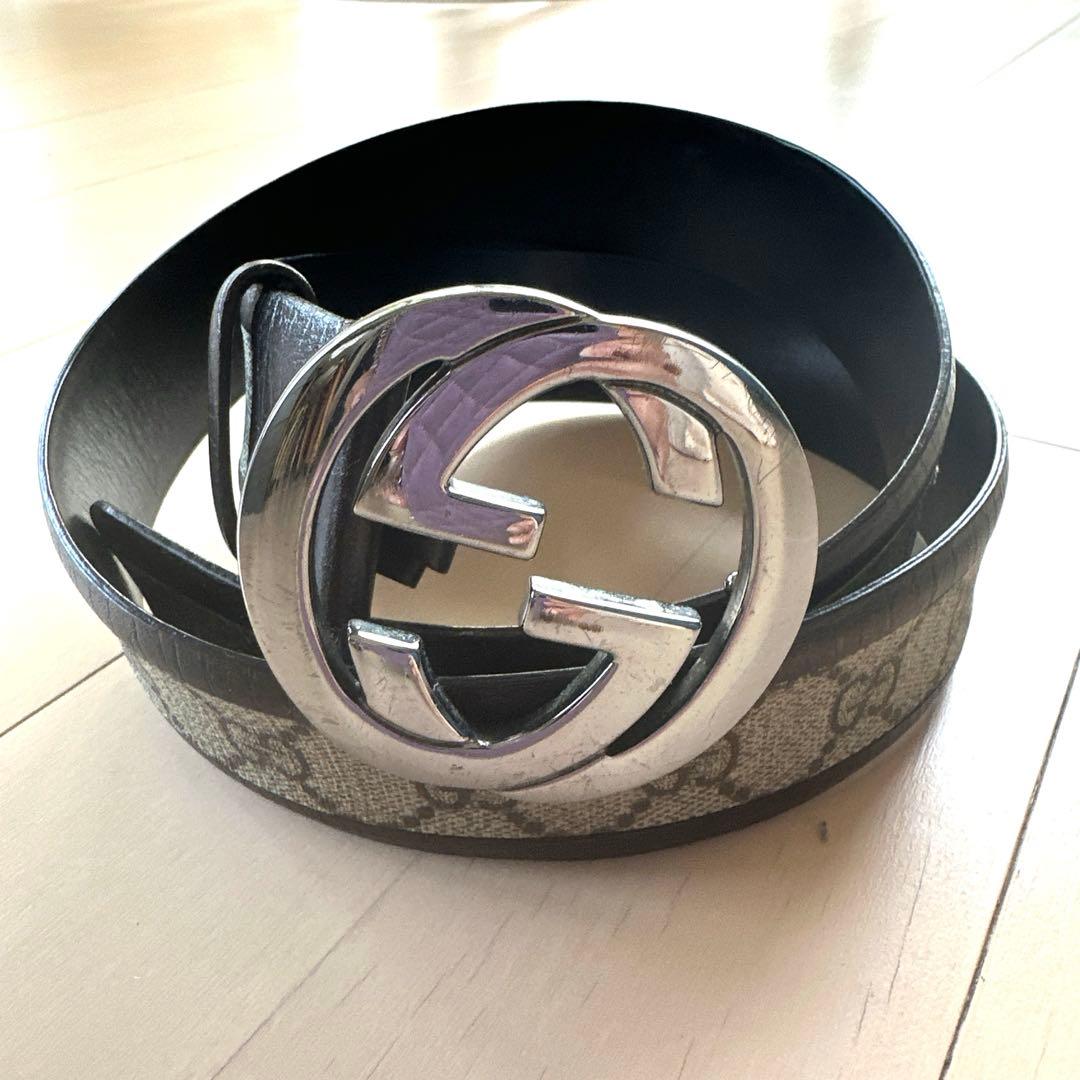 Gucci GGスプリームキャンパス　ベルト