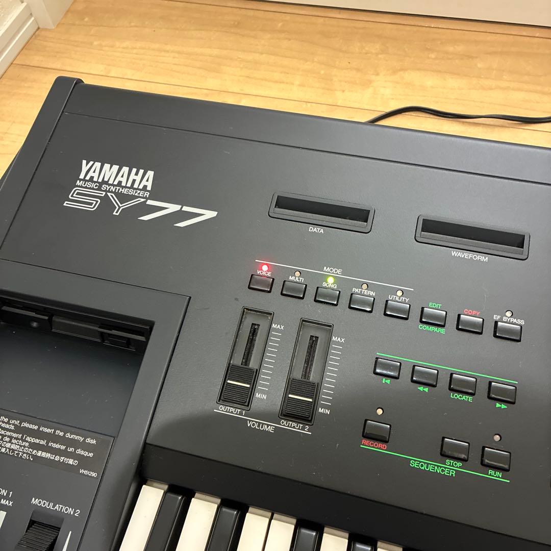 動作品　YAMAHA SY77 シンセサイザー　名機