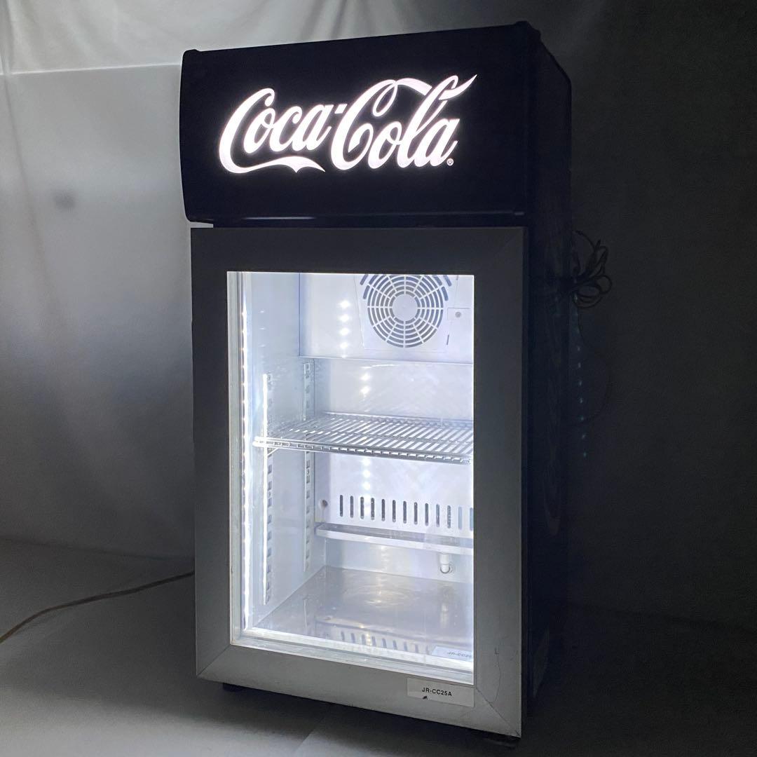 ◎コカコーラ 冷蔵庫 冷蔵ショーケース JR-CC25A 現状品 冷却可