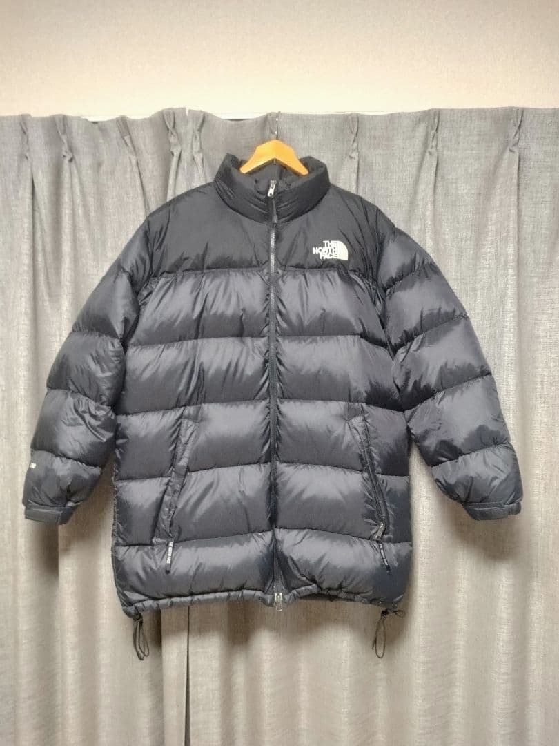 ノースフェイスヌプシダウンジャケット黒ベストマウンテンパーカーゴアテックスコート
