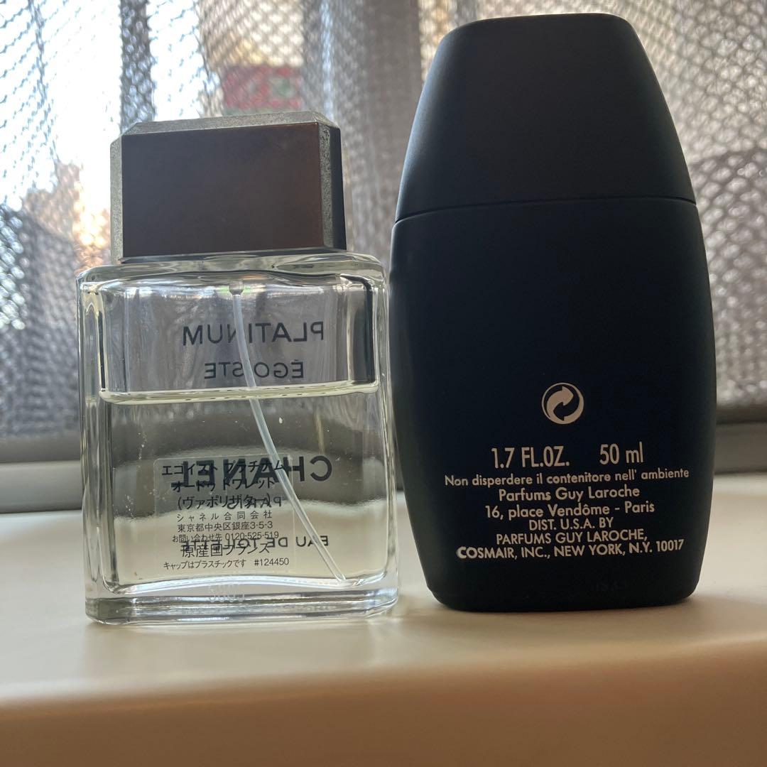 CHANEL PLATINUM ÉGOÏSTE DRAKKAR NOIR セット