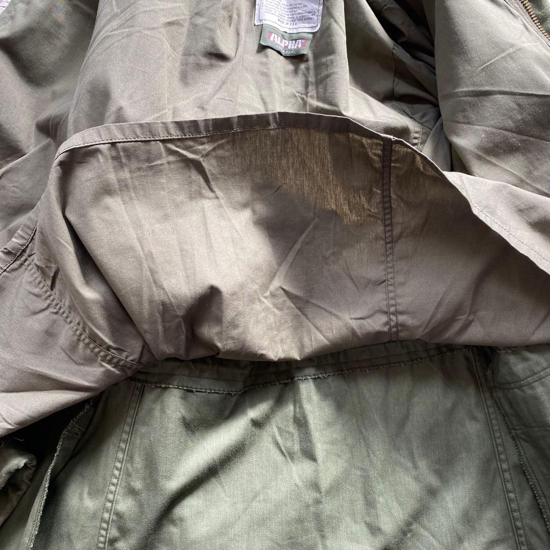 ALPHA インダストリーズ　フィールドジャケット　M-65 アルファ　スモール
