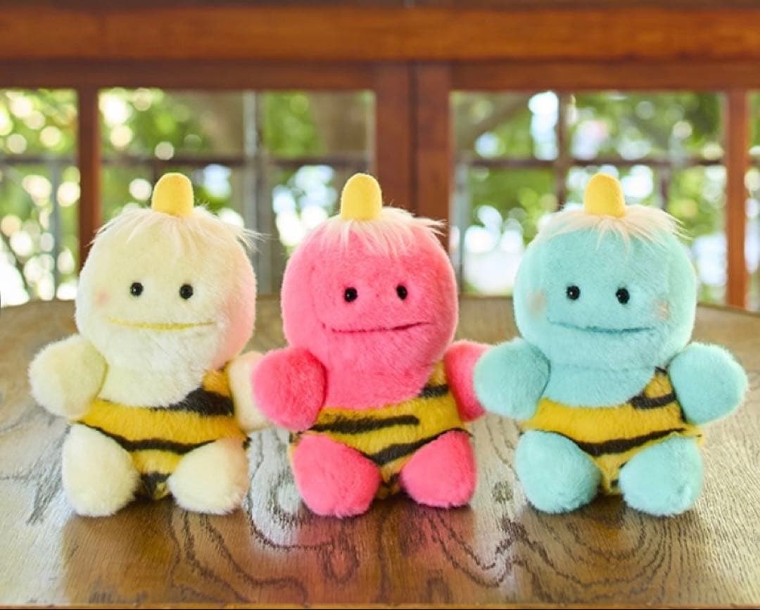 ピカポン ぬいぐるみ 3色セット