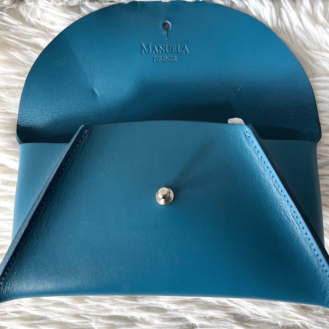 【新品未使用】マヌエラ　レザー　ポーチベルト　2way ショルダーバッグ