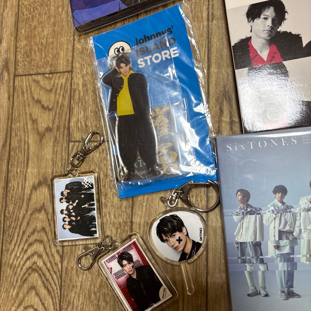 SixTONES CD DVD アクスタ キーホルダー LIVE