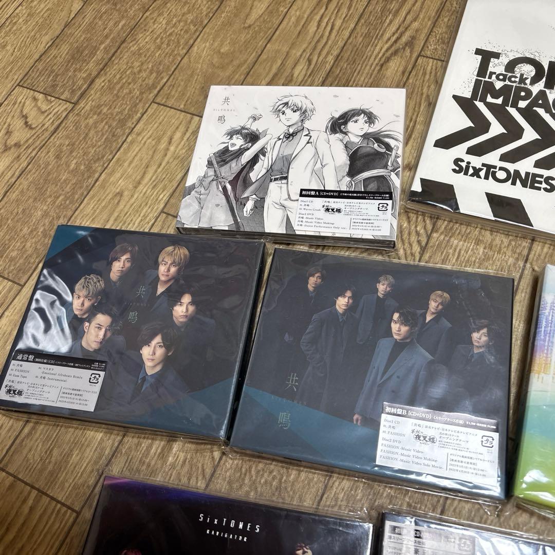 SixTONES CD DVD アクスタ キーホルダー LIVE