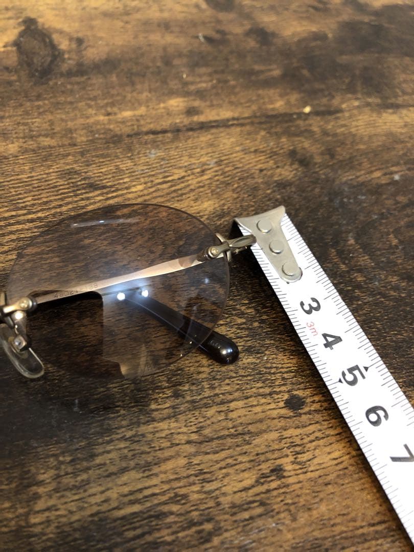 Burberry バーバリー　サングラス　リムレス　 y2k 平成　ノバチェック