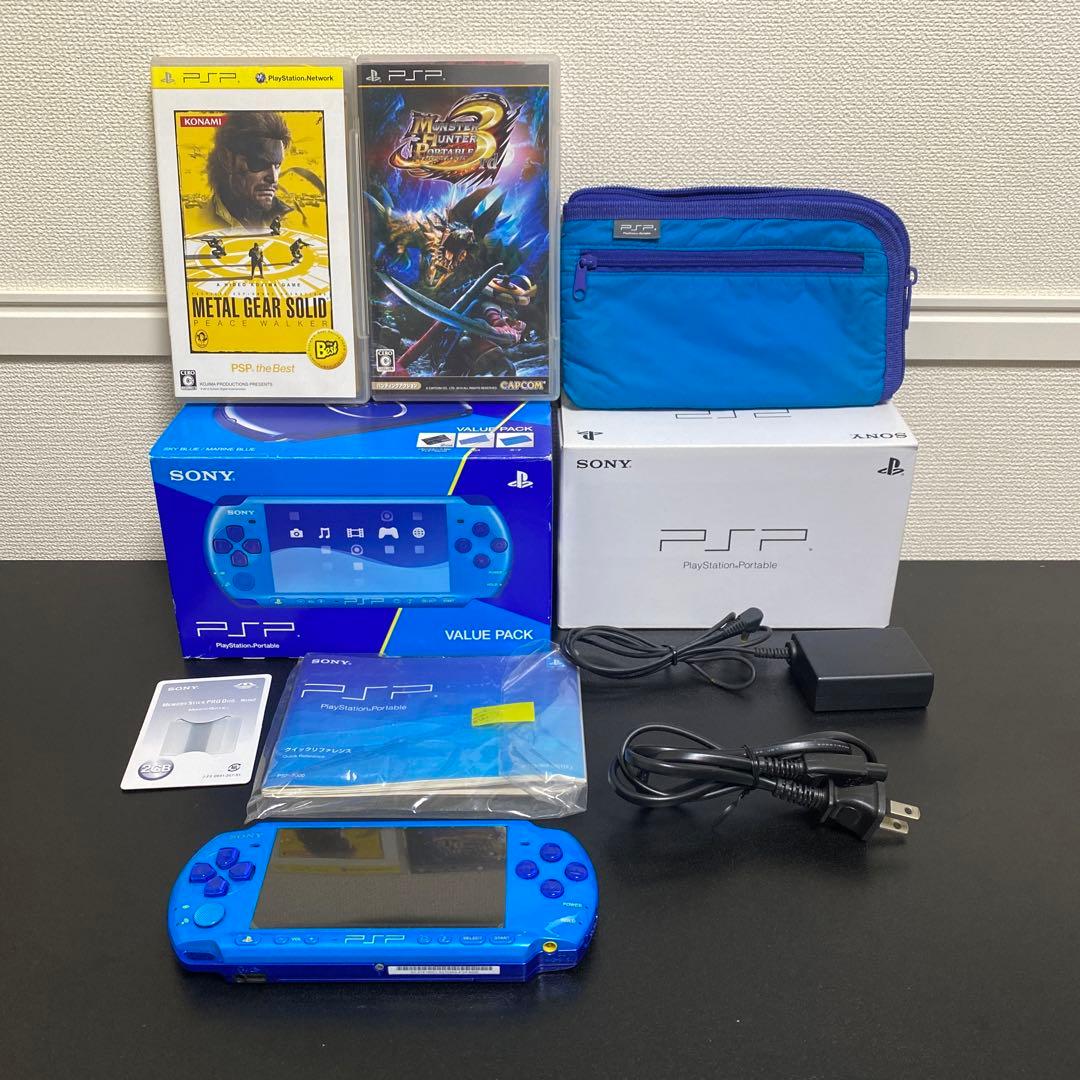 PSポータブル PSP3000 SKY BLUE