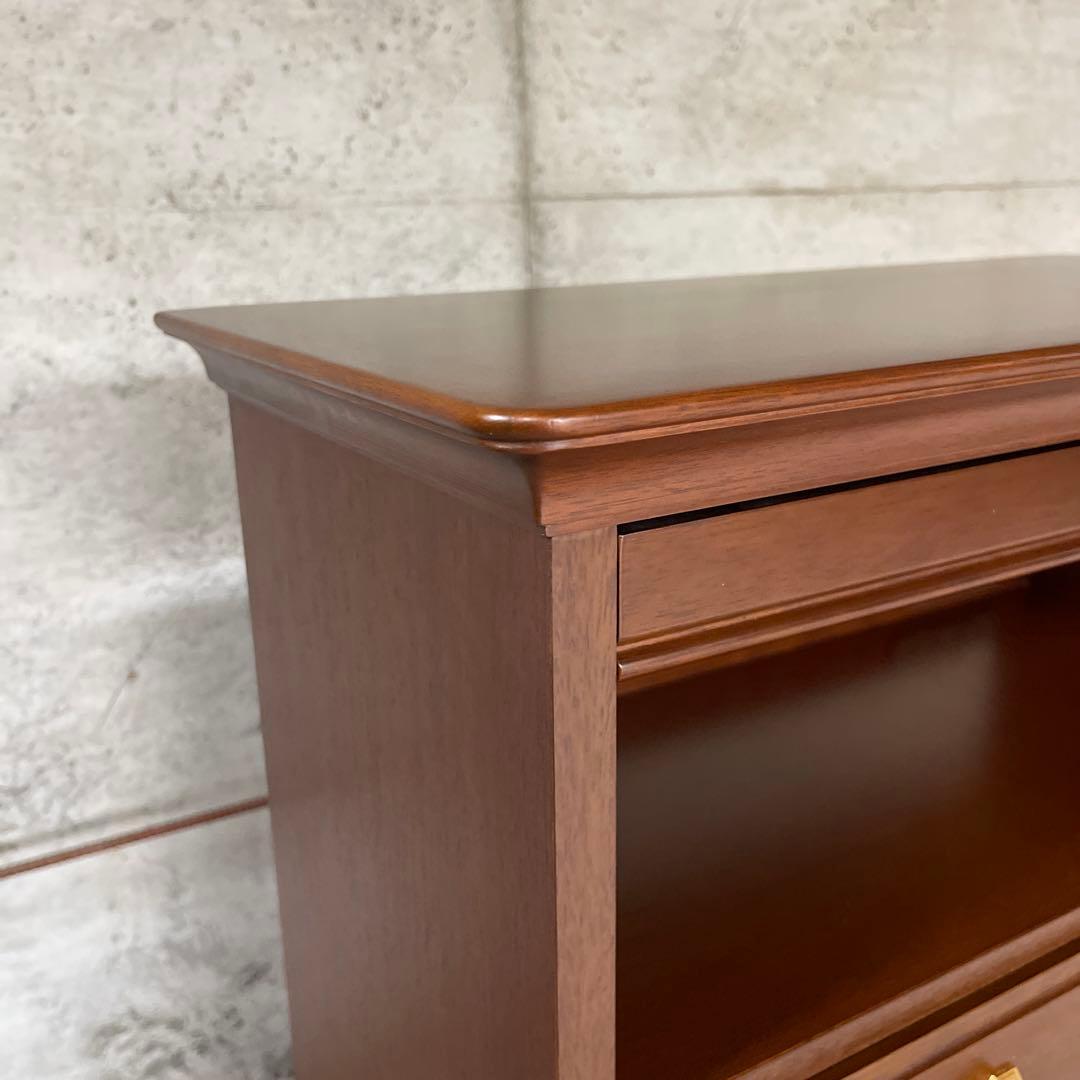 美品　マルニ木工 maruni 地中海シリーズ 電話台 サイドラック