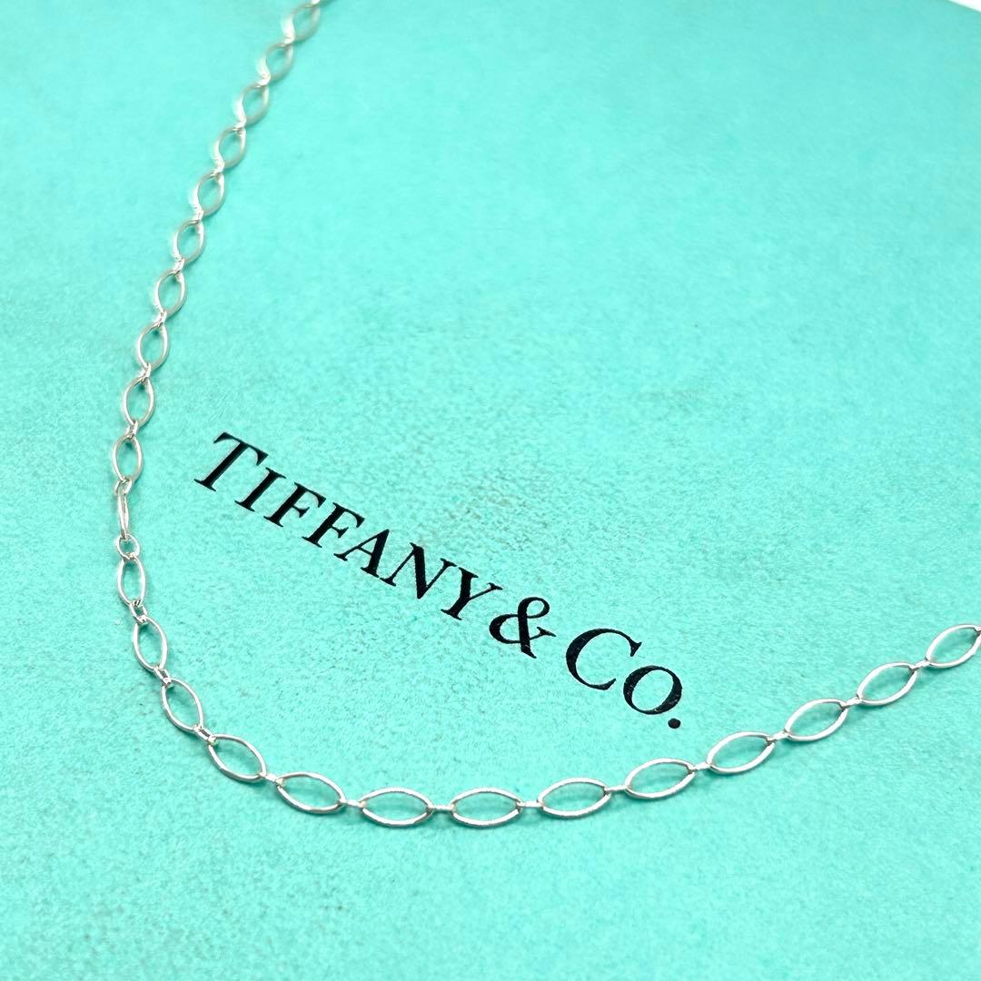 クリームティ　ティファニー　オーバル　リンク　チェーン　ネックレス