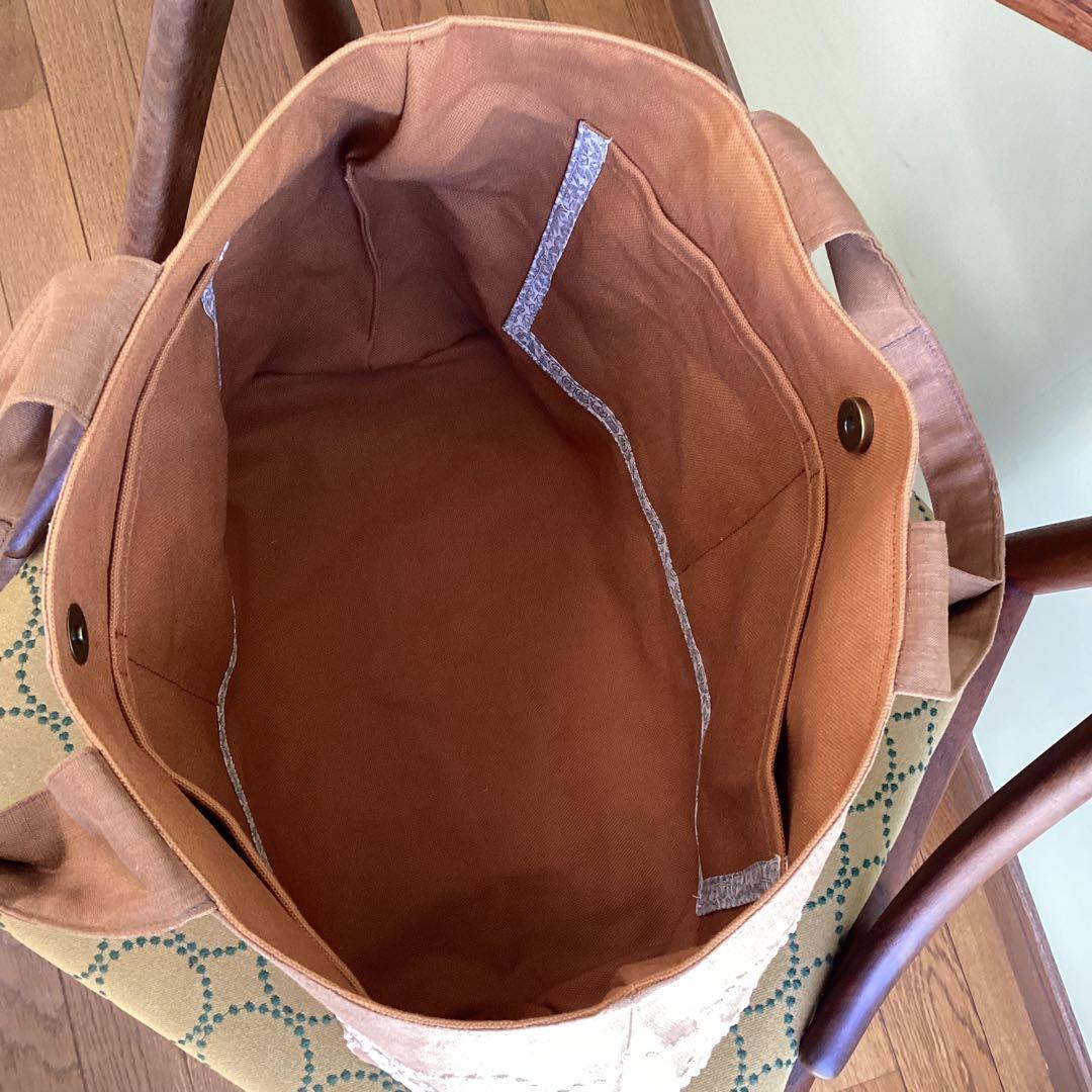 専用です！ミナペルホネンタンバリンブラウントートバッグハンドメイド