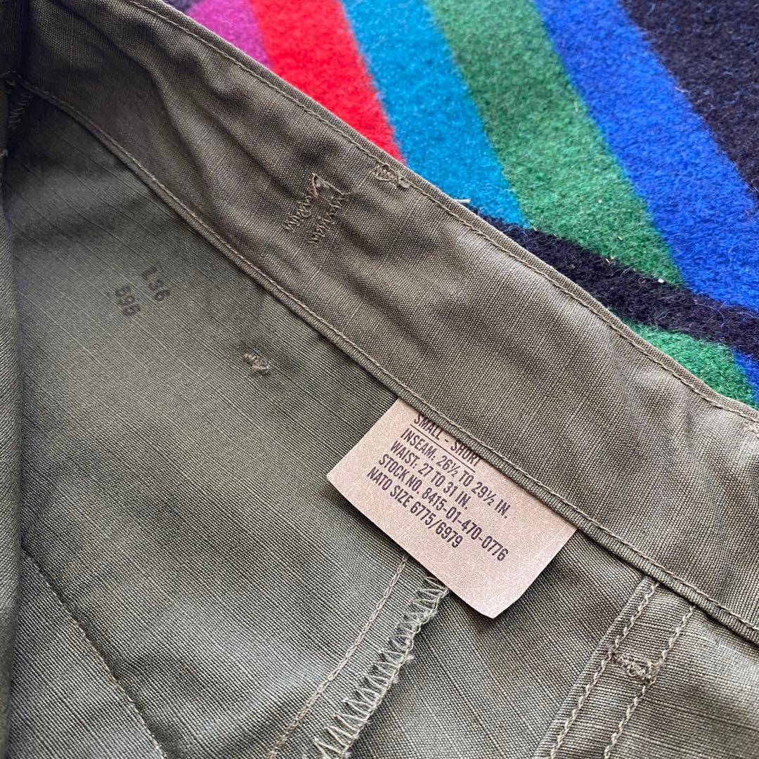 【Deadstock】90s 米軍実物 BDU カーゴパンツ オリーブ SS