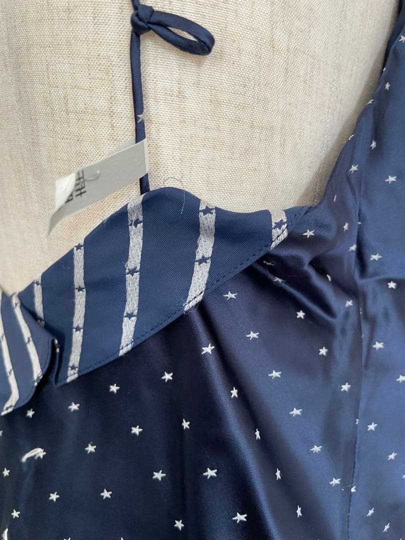 MARTIN MARGIELA期 白タグ /ネイビー ドット柄 キャミソール