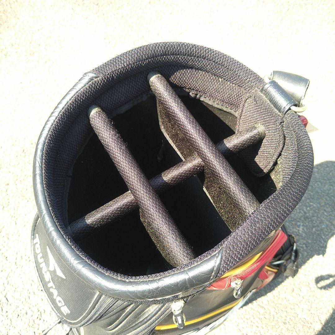 【格安】訳アリ　新品　TOURSTAGE キャディバッグ 防水カバー付き