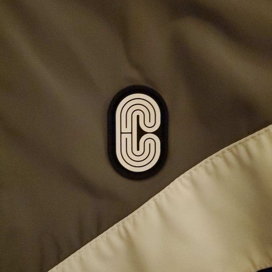 ナイロンジャケット グレー/ブラック/ホワイト