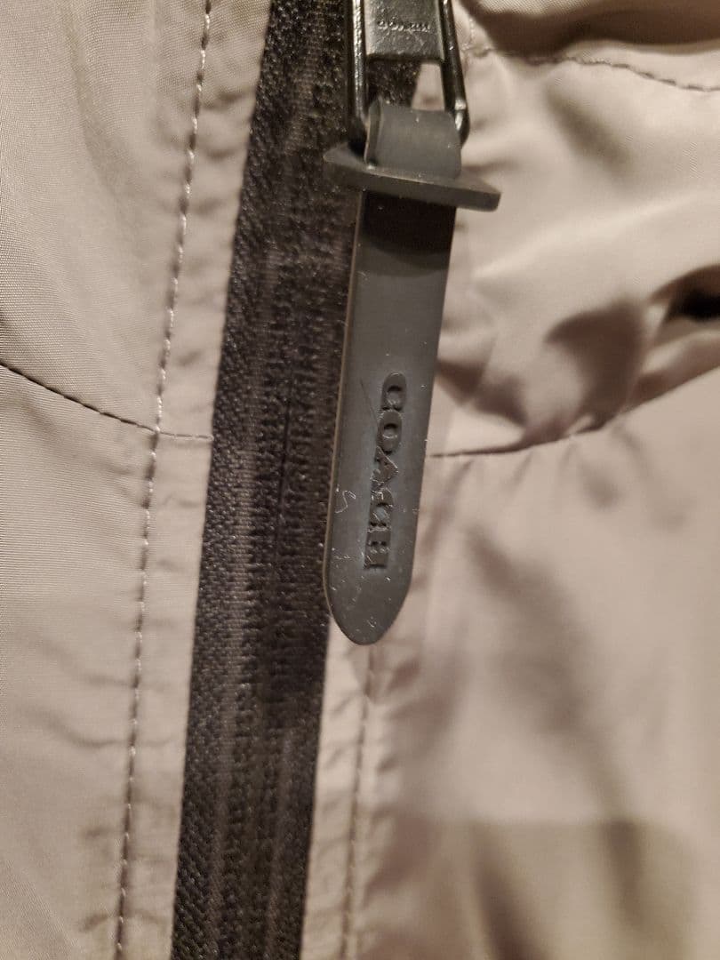 ナイロンジャケット グレー/ブラック/ホワイト