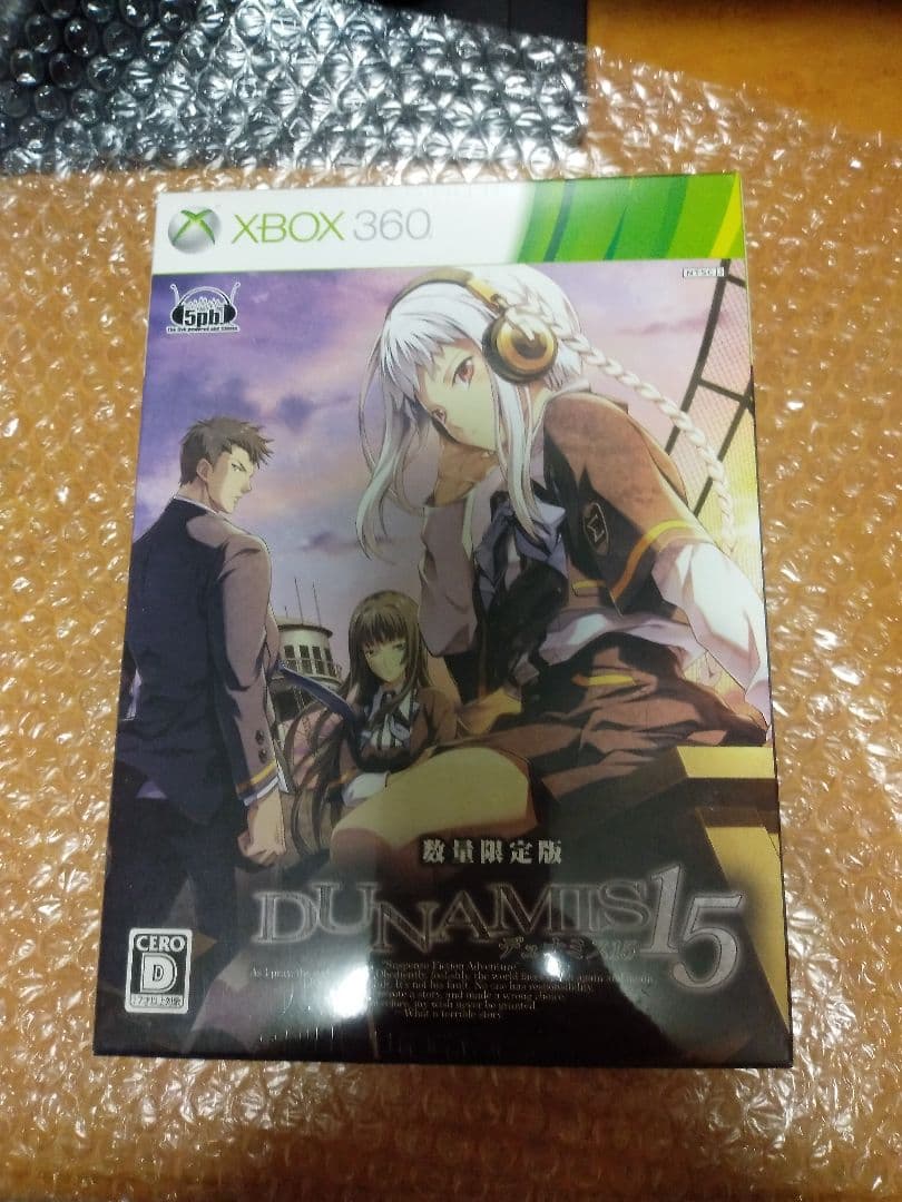 新品未開封 XBOX360数量限定版ソフト デュナミス15 DUNAMIS15