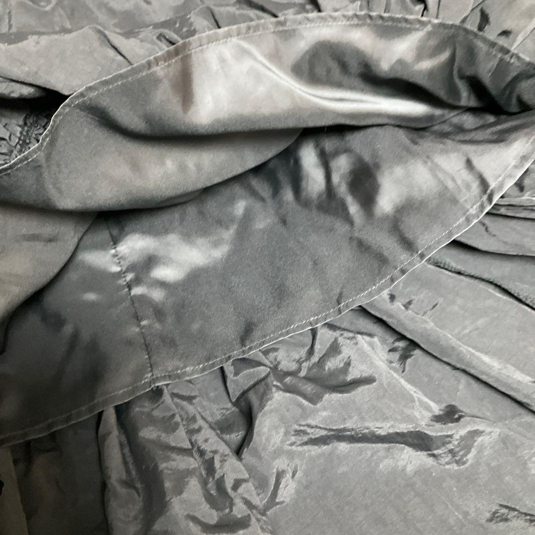 専用　新品　PERNA　ギャザーキャミフリルワンピース　フレアマキシワンピース