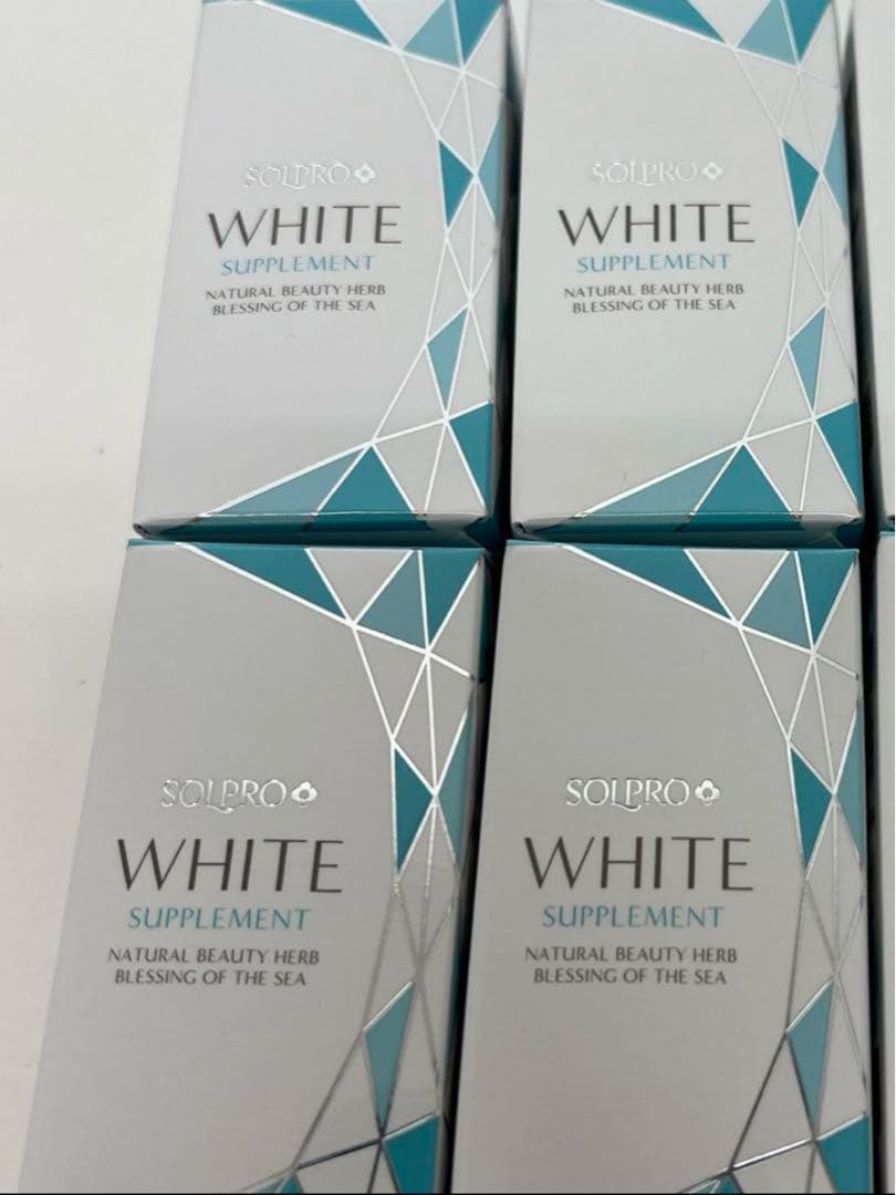 ソルプロホワイトサプリメント4箱　匿名配送