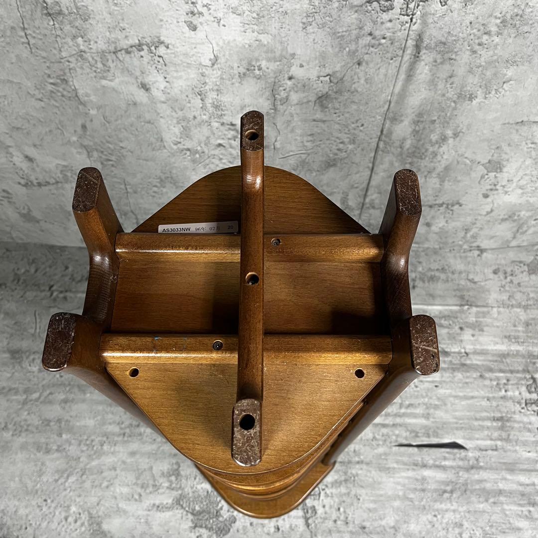 karimoku スリッパラック 6段 ブラウン