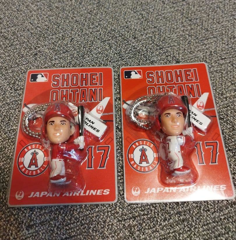 大谷翔平　Angels キーホルダー （ホーム&ビジター）JALコラボ