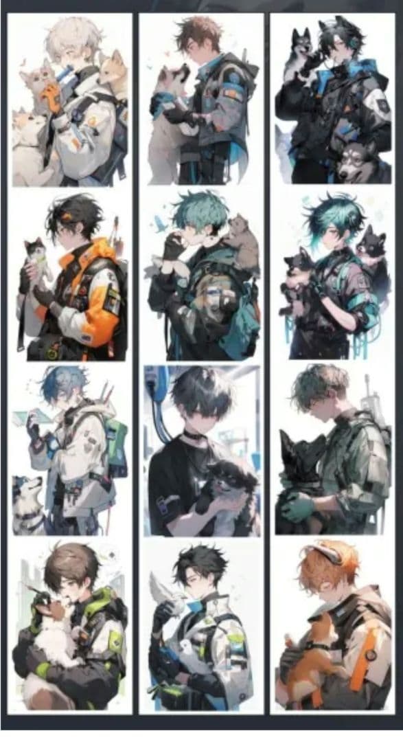 村*】様 ［新品・12点セット・おまけ］海外マスキングテープ 男性柄多め マステ