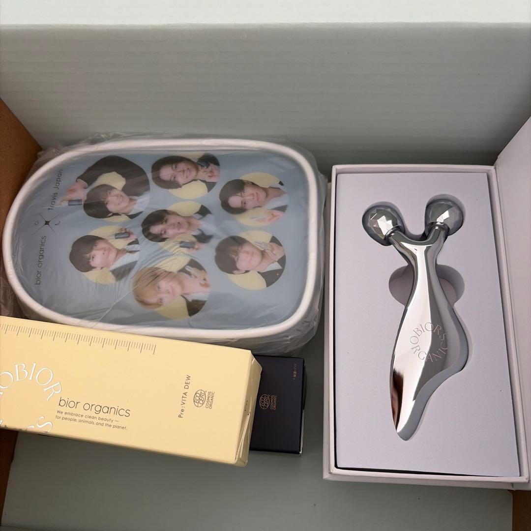 bior organics 美容液セット 新品未使用 トラジャポーチ付き