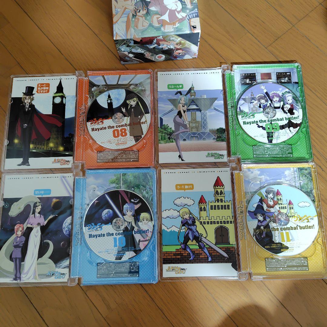 DVD ハヤテのごとく! 1期、2期 14巻セット 全巻収納BOX付き